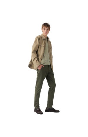 ROYROGERS-PANTALONE-NEW-ROLF-IN-GABARDINA-VERDE-1