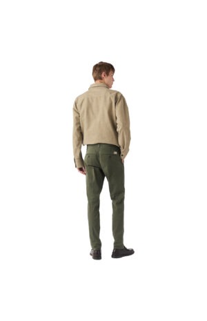 ROYROGERS-PANTALONE-NEW-ROLF-IN-GABARDINA-VERDE-3