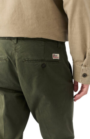 ROYROGERS-PANTALONE-NEW-ROLF-IN-GABARDINA-VERDE-4