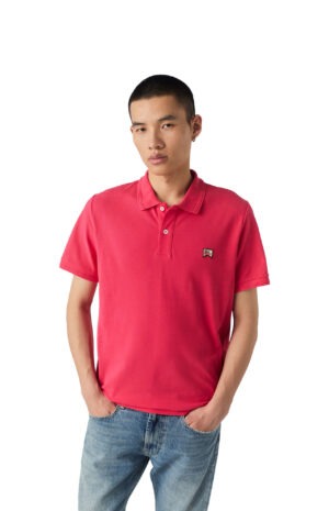 ROYROGERS-POLO-IN PIQUET-CORAL-1