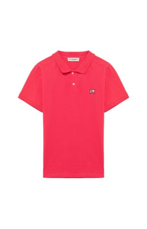 ROYROGERS-POLO-IN PIQUET-CORAL-2
