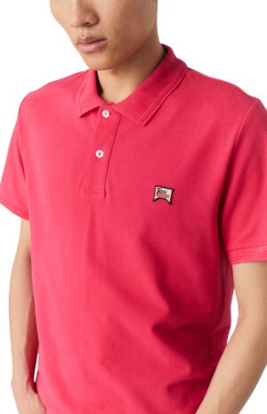 ROYROGERS-POLO-IN PIQUET-CORAL-5