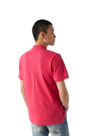 ROYROGERS-POLO-IN PIQUET-CORAL-6