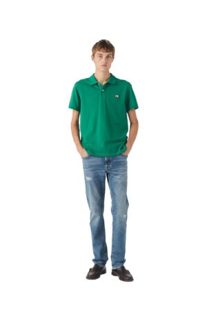 ROYROGERS-POLO-IN PIQUET-GEM-GREEN-2