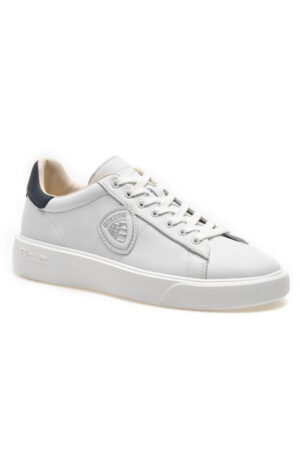 Sneaker-Blauer-S5BUCK01-LEA-bianco-navy