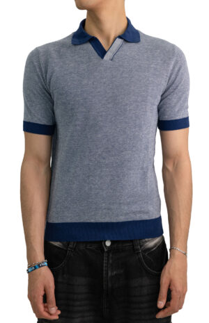 Polo-uomo-senza-bottoni-misto-lino-bblu-M5425-2026-Masq-2