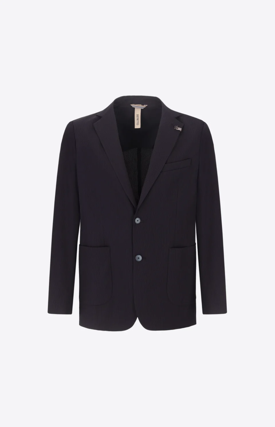 Giacca High-Perform12 Leccio In Tessuto Tecnico Stretch Con Righe A Rilievo