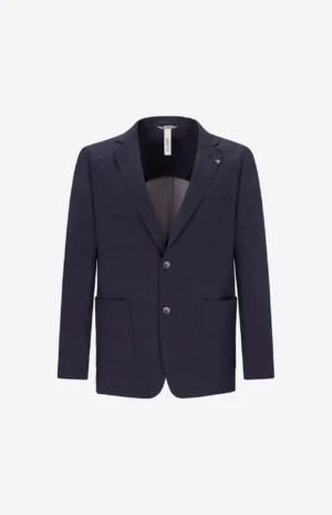 Giacca High-Perform12 Quercia In Tessuto Tecnico Stretch Principe Di Galles