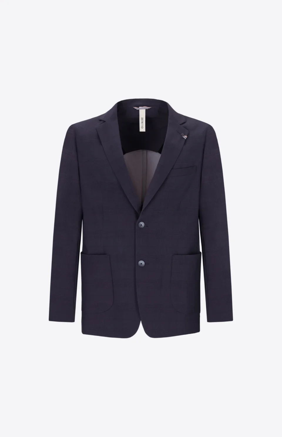 Giacca High-Perform12 Quercia In Tessuto Tecnico Stretch Principe Di Galles