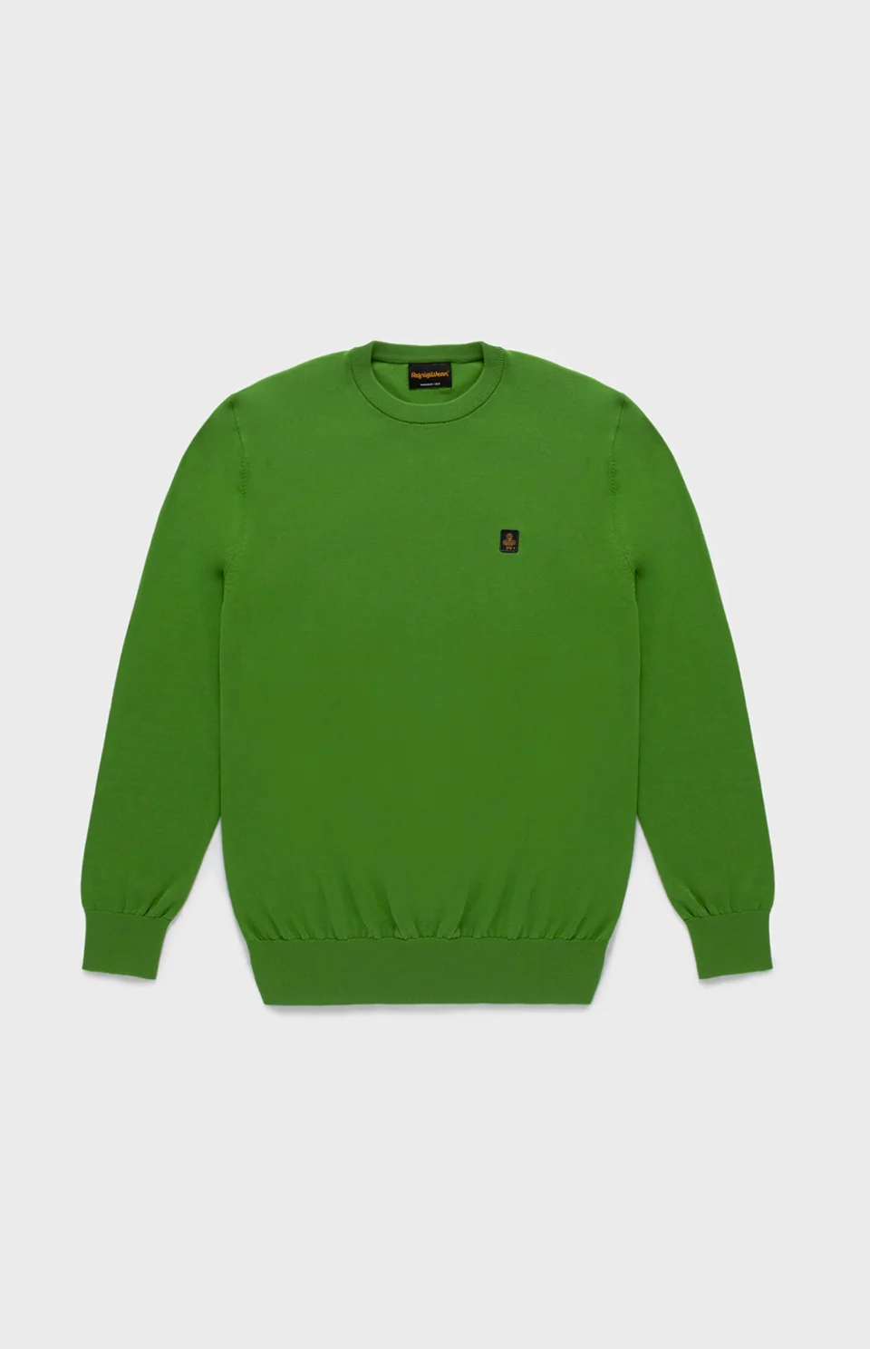 maglioncino refrigiwear verde in cotone