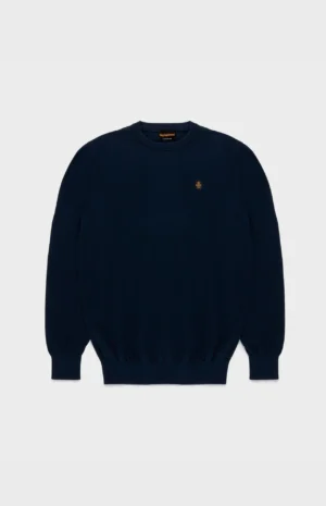 maglioncino refrigiwear blu navy in cotone