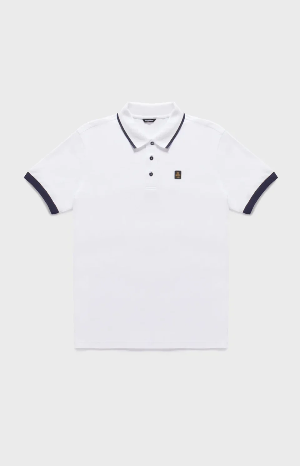 polo refrigiwear bianca con dettagli