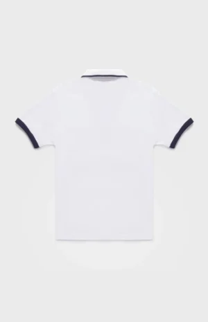 polo refrigiwear bianca con dettagli