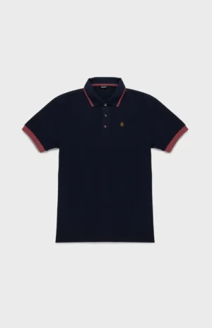 polo refrigiwear blu navy con dettagli