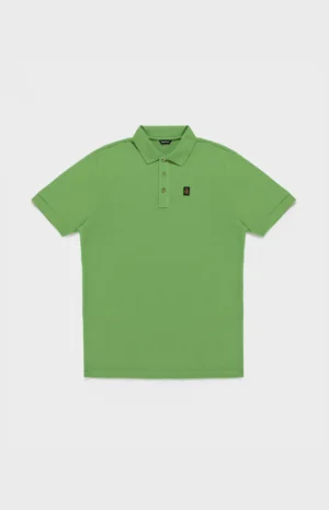 polo refrigiwear in cotone verde
