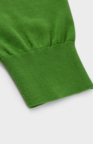 maglioncino refrigiwear verde in cotone