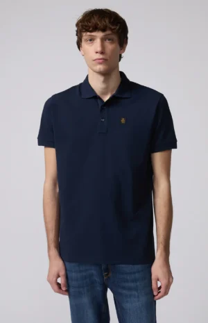 polo refrigiwear in cotone blu navy