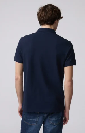 polo refrigiwear in cotone blu navy