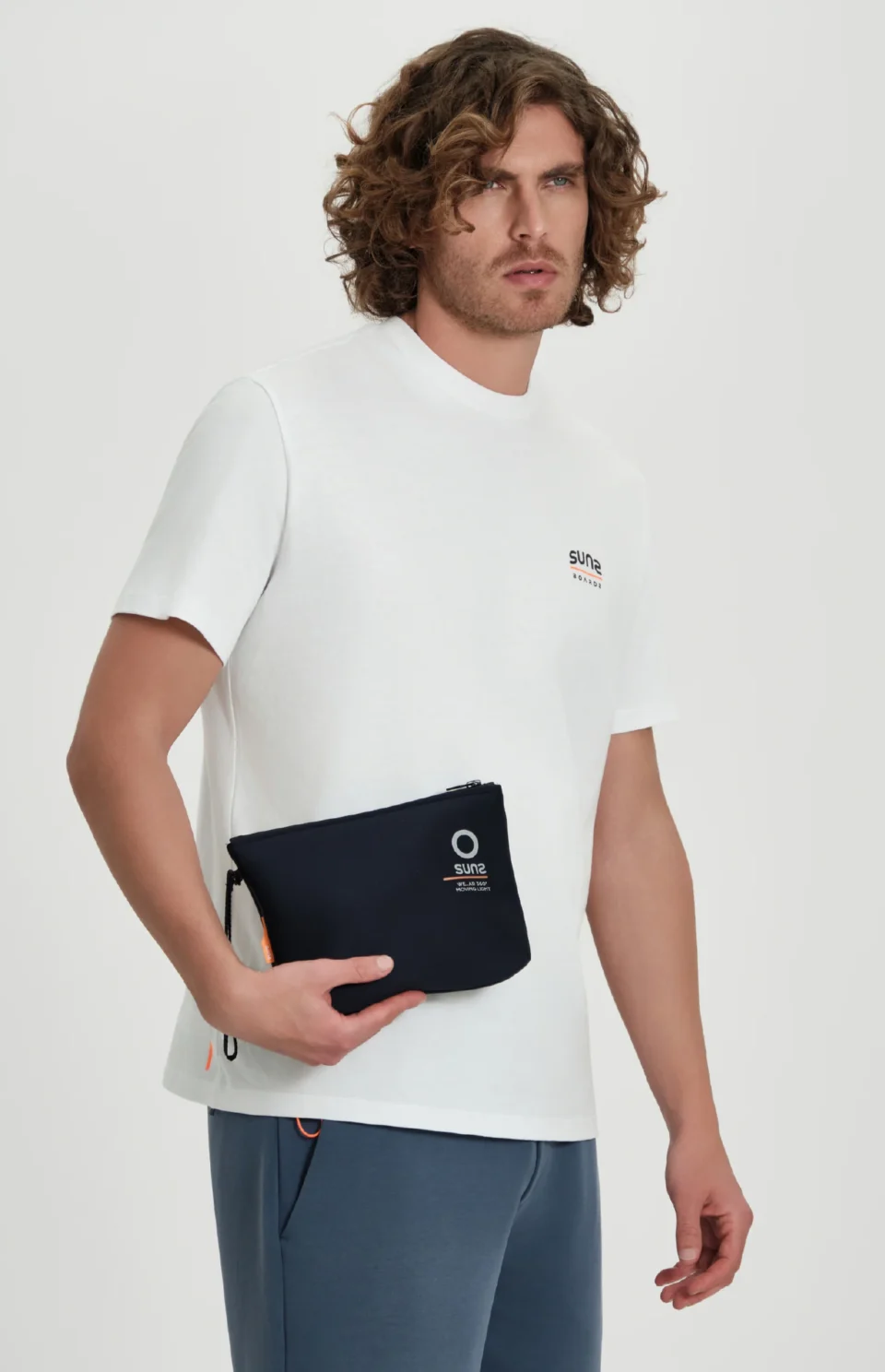 Pochette Suns Boards uomo in tessuto neoprene